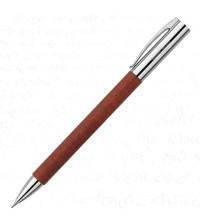 Faber-Castell Ambition Pearwood 138131 Metal Metalik Kahverengi 0.7 mm Versatil Kalem