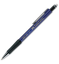 Faber-Castell Grip Silgili Metal Metalik Lacivert 0.7 mm Versatil Kalem