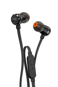 Jbl T290 Silikonlu Mikrofonlu 3.5 Mm Jak Kablolu Kulaklık Siyah