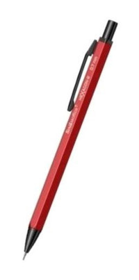 Scrikss Hexagon-R Silgili Krom Metalik Kırmızı 0.7 mm Versatil Kalem