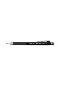 Faber-Castell Apollo Silgili Metal Metalik Siyah 0.7 mm Versatil Kalem