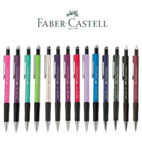 Faber-Castell 1345-1347 Silgili Metal Metalik Bordo 0.7 mm Versatil Kalem