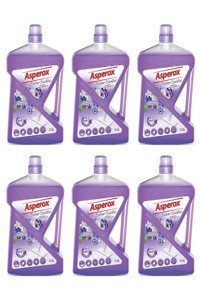 Asperox Bahar Esintisi Menekşe ve Yasemin Kokulu Yüzey Temizleyici 6x2.5 lt