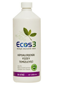 Ecos3 Ekolojik Hipoalerjenik Yüzey Temizleyici 1 lt