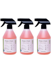 Turkishcare Simple & Clean Yüzey Temizleyici 3x500 ml