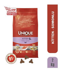 Unique Somonlu Az Tahıllı Yavru Kuru Kedi Maması 2 kg