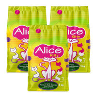 Alice Karışık Az Tahıllı Yavru Kuru Kedi Maması 3x1 kg