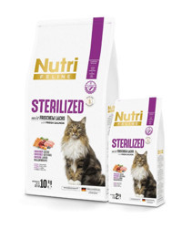 Nutri Sterilized Somonlu Yetişkin Kuru Kedi Maması 10 kg