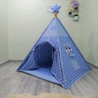 Henna Prime Henna Duck 446 Üçgen Kızılderili  Oyun Çadırı Koyu Mavi