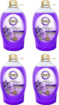 Peros Doğanın Hediyeleri Lavanta-Neroli Çiçeği Alkolsüz 4'lü 3 kg Sıvı Sabun