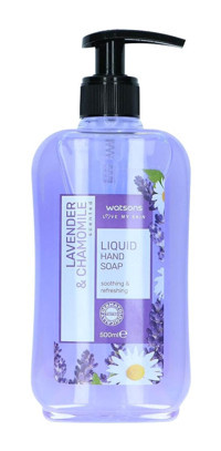 Watsons Lavanta-Papatya Antibakteriyel Nemlendiricili Vegan 500 ml Sıvı Sabun