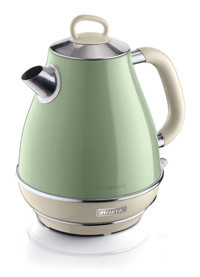 Ariete 2869 Paslanmaz Çelik 1.7 lt 2000 W Retro Yeşil Kettle