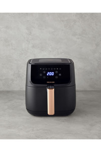 English Home Aif 2001 Airfryer 5.5 lt Yağsız Bakır-Siyah Sıcak Hava Fritözü