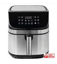Onvo OVFRY-11 Airfryer 9 lt Siyah Sıcak Hava Fritözü