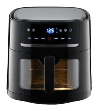 SmartMi Cook Master-S AF-4002-A Airfryer 4 lt Yağsız Siyah Sıcak Hava Fritözü