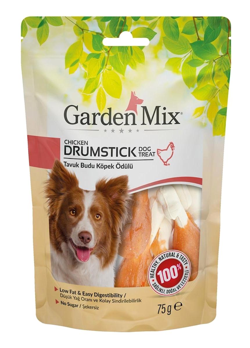 Garden Mix Drum Stick Tavuk Tüm Irklar Yavru-Yetişkin Köpek Ödül Maması 75 gr