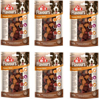 8in1 Flavours Skewer Et Tüm Irklar Yetişkin Köpek Ödül Maması 6x100 gr