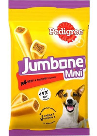 Pedigree Jumbone Sığır Etli Küçük Irk Yavru-Yetişkin Köpek Ödül Maması 180 gr