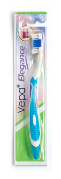 Vepa Elegance Yumuşak Manuel Yetişkin Diş Fırçası Mavi