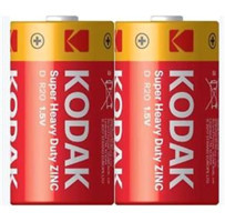 Kodak Super Heavy Duty R20 1.5 V Çinko D / Büyük Pil 2'li