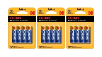Kodak Max Super 1.5 V Alkalin AA / Kalem Pil 12'li