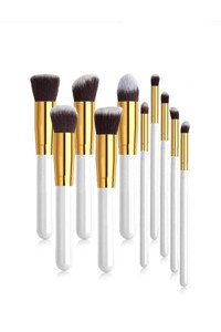 Niyenabeauty 10'lu Allık Far Makyaj Fırçası Seti