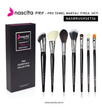 Nascita Pro Essentials Collection 36 7'li Allık Far Makyaj Fırçası Seti