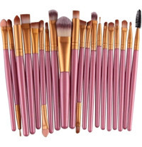 Canderel Profesyonel Yumuşak 20'li Eyeliner Far Makyaj Fırçası Seti
