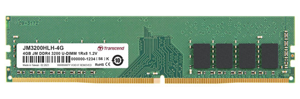 Transcend JM3200HLH-4G 4 GB DDR4 1x4 3200 MHz Ram