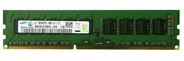 Samsung M391B1G73BH0-CH9 8 GB DDR3 1x8 1333 MHz Ram