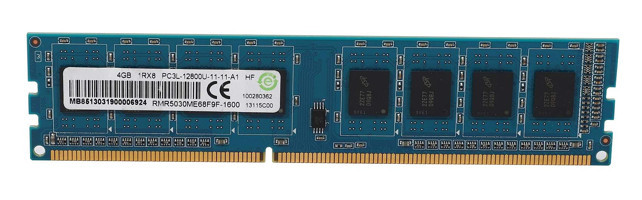 Herklotzn PC3L-12800U 4 GB DDR3 1x4 1600 MHz Ram