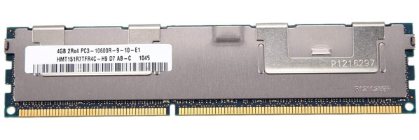 Herklotzn PC3-10600R HMT151R7TFR4C 4 GB DDR3 1x4 1333 MHz Ram