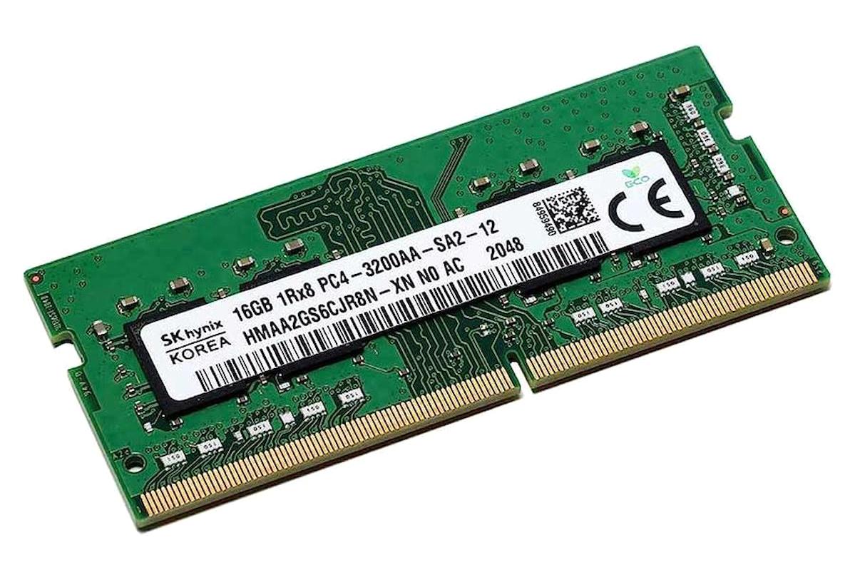 Hynix HYNSO3200/16 16 GB DDR4 1x16 3200 MHz Ram