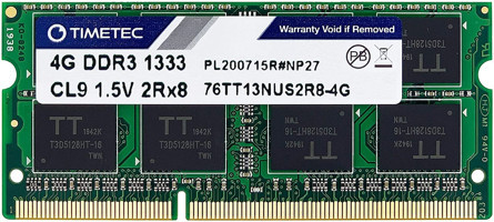 Timetec 4 GB DDR3 1x4 1333 MHz Ram