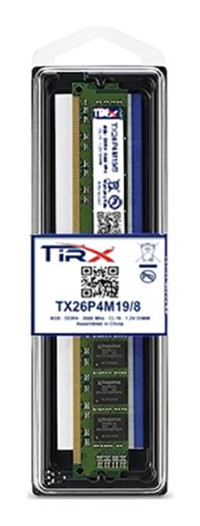 Tirx TX26P4M19/8 8 GB DDR4 1x8 2666 MHz Ram