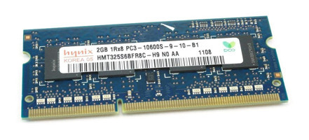 Hynix HMT325S6BFR8 2 GB DDR3 1x2 1333 MHz Ram