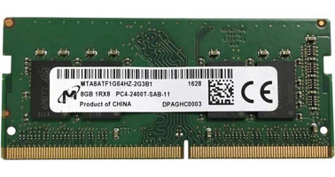 Micron MTA4ATF51264HZ-2G3B1 4 GB DDR4 1x4 2400 MHz Ram