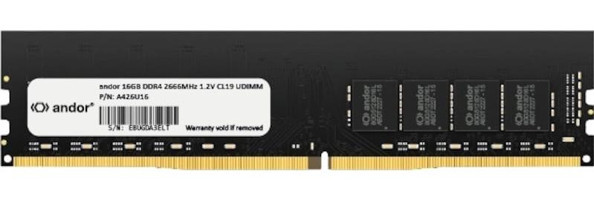 Andor A426U16 16 GB DDR4 1x16 2666 MHz Ram