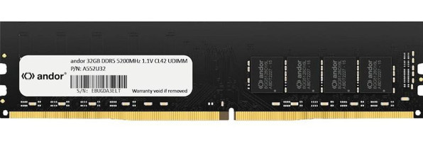Andor A552U32 32 GB DDR5 1x32 5200 MHz Ram