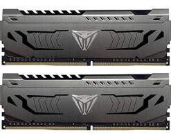 Patriot Viper Steel Black Gaming PVS432G320C6K 32 GB DDR4 2x16 3200 MHz Ram