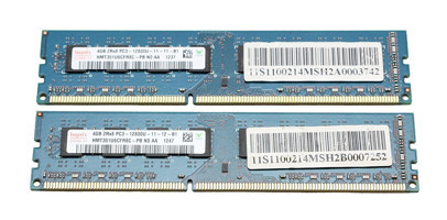 Hynix HMT351U6CFR8C 8 GB DDR3 2x4 1600 MHz Ram