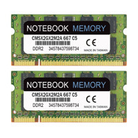 Fegtrty 4 GB DDR2 2x2 667 MHz Ram