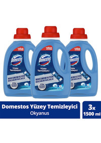 Domestos Okyanus Kokulu Yüzey Temizleyici 3x1.5 lt