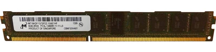 Micron MT18KDF1G72PZ-1G6E1FE 8 GB DDR3 1x8 1600 MHz Ram