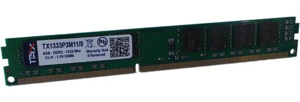 Tirx TX1333P3M11/8 8 GB DDR3 1x8 1333 MHz Ram