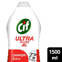 Cif Ultra Hijyen Çamaşır Sulu Jel Yüzey Temizleyici 1.5 lt