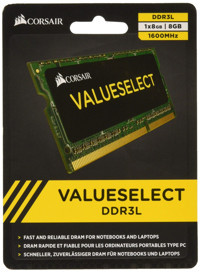 Corsair Vengeance CMSO8GX3M1CL1600C11 8 GB DDR3 1x8 1600 MHz Ram