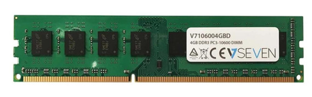 V7 V7106004GBD 4 GB DDR3 1x4 1333 MHz Ram