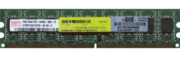 Hynix HYMP125U72CP8-S6 2 GB DDR2 1x2 800 MHz Ram