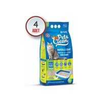 Bado Sabun Kokulu Topaklanan İnce Taneli Bentonit Kedi Kumu 4x5 lt
